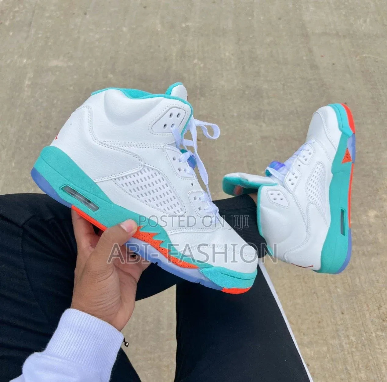 Nike Air Jordan 5 Retro 'Light Aqua'