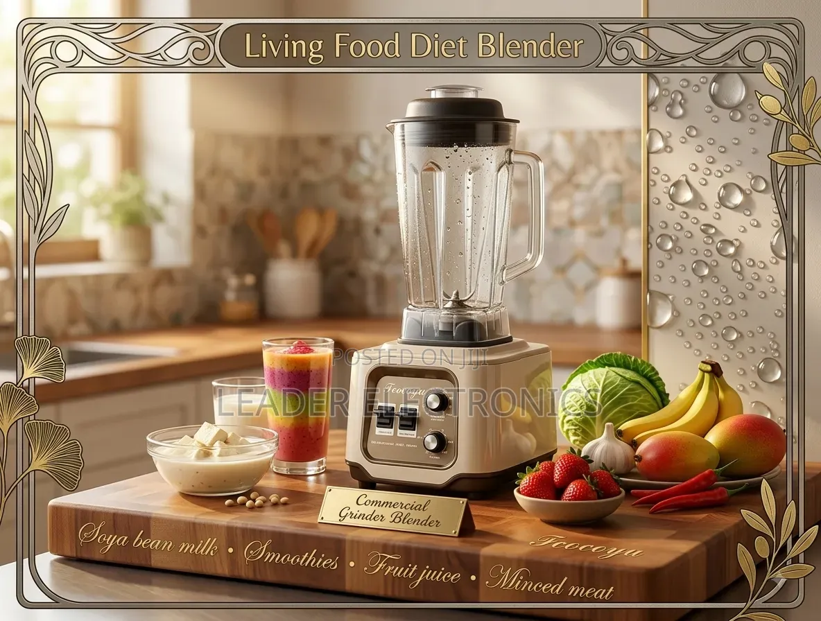 Professional 4L Commercial Grinder Blender Juicer – High Power Heavy