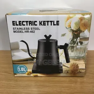 1.0L Stainless Steel Gooseneck Electric Kettle 