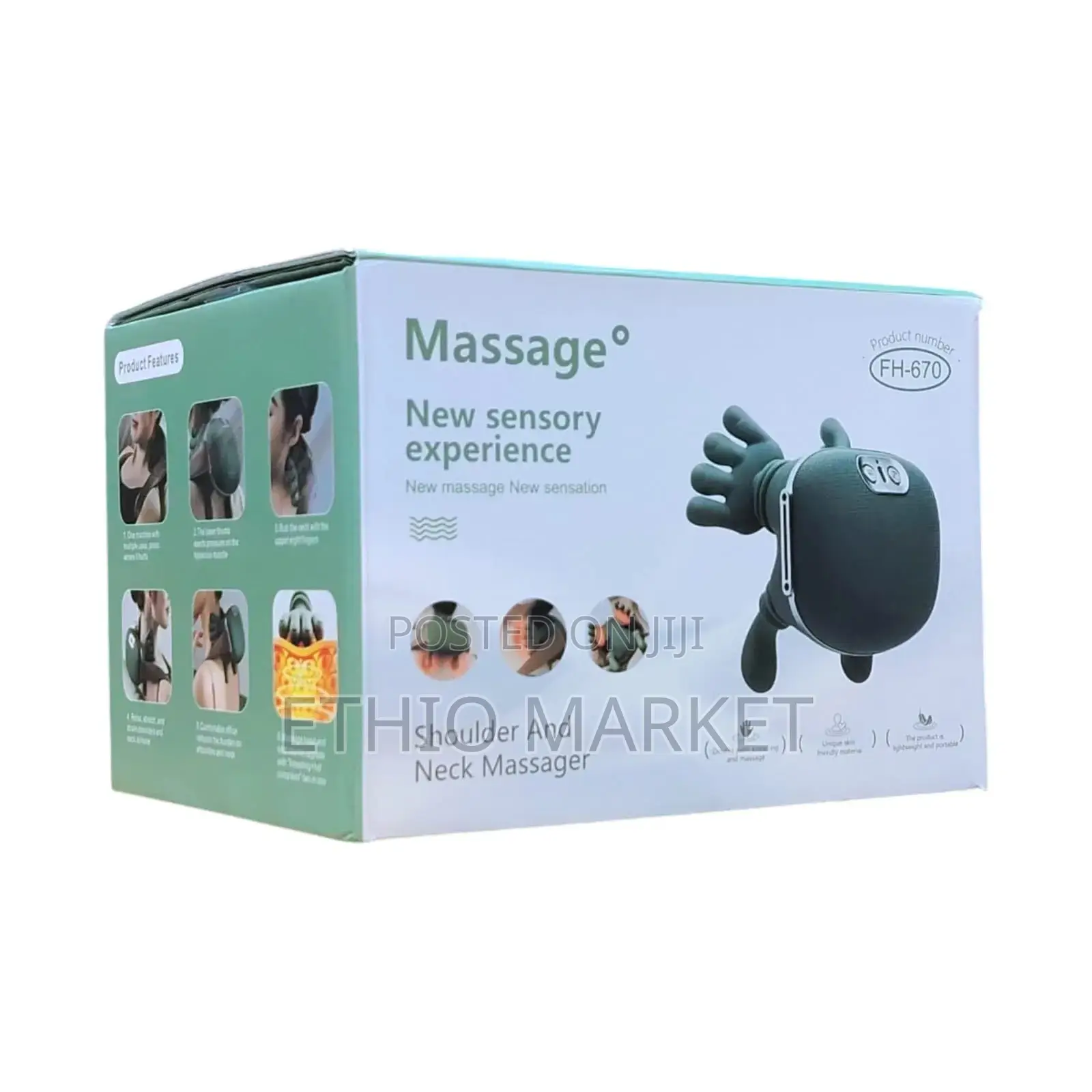 Wearable Electric Shoulder and Neck Massagers