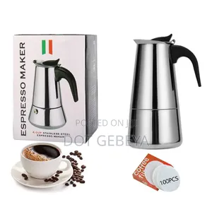 Classic Italian-Style Espresso Maker – Moka Pot