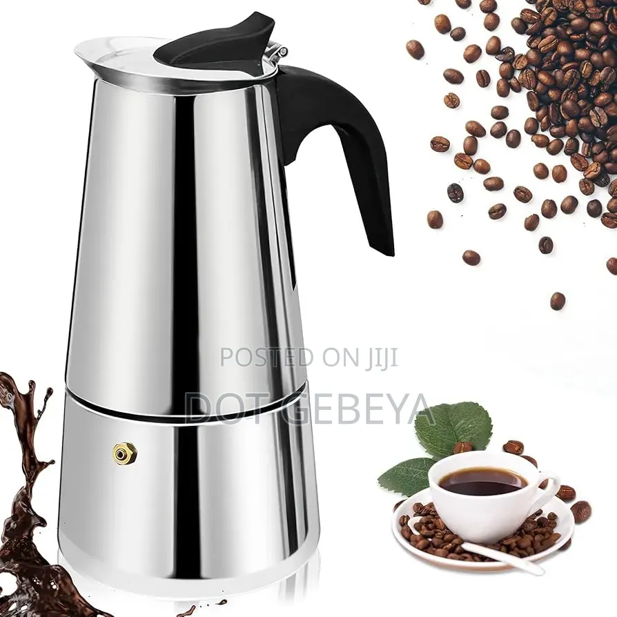 Classic Italian-Style Espresso Maker – Moka Pot