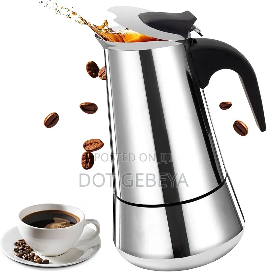 Classic Italian-Style Espresso Maker – Moka Pot