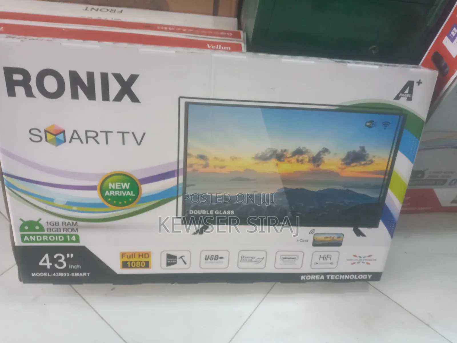 Ronix TV 43 Inch Smart Andiroid