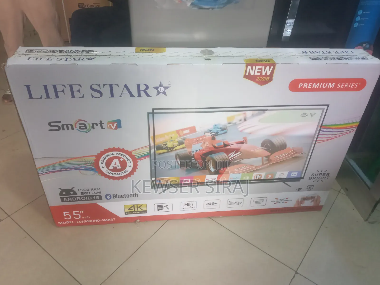 Life Star 55 Inchi TV Smart Android