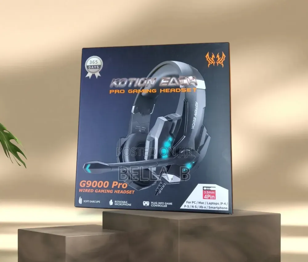 Kotion Each Pro Gaming Headset: Stylish Gaming Design.