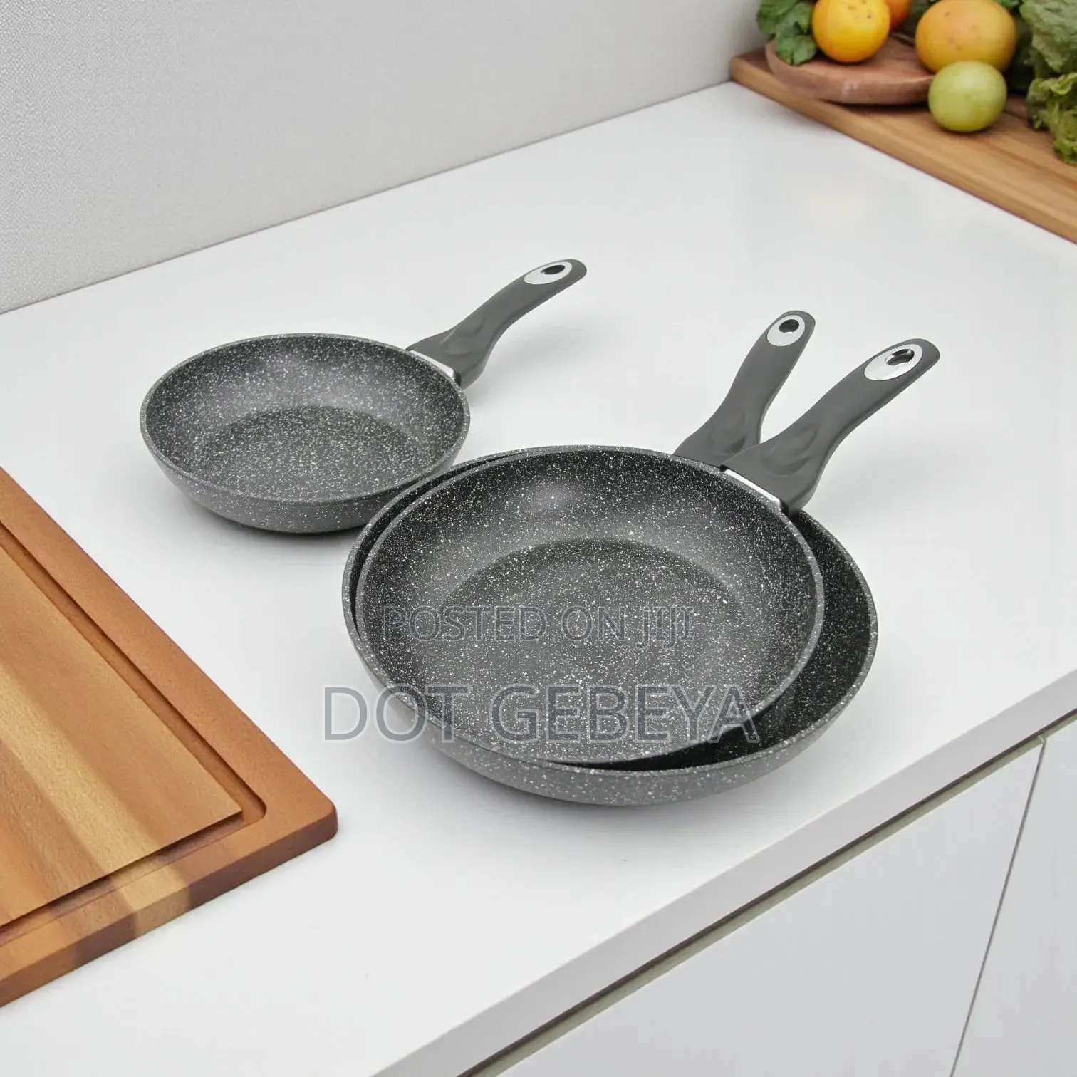  Momcoc Granite Non-Stick Frying Pan Set 