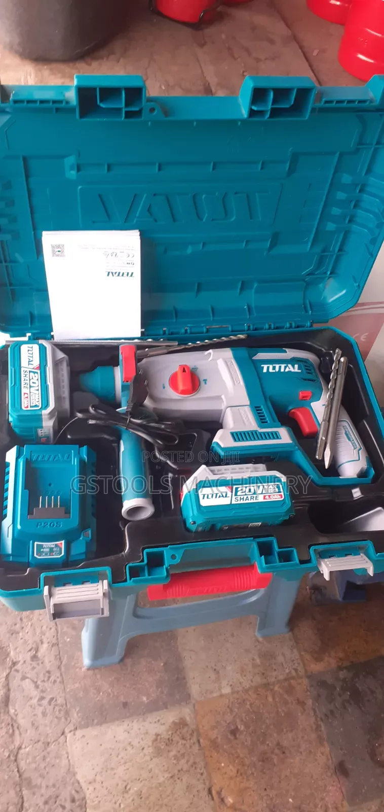 Total 20v Charjebil Rotery Hammer
