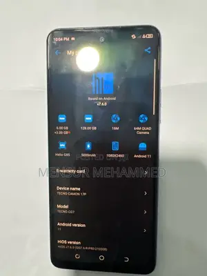 Tecno Camon 17 Pro 256 GB Black