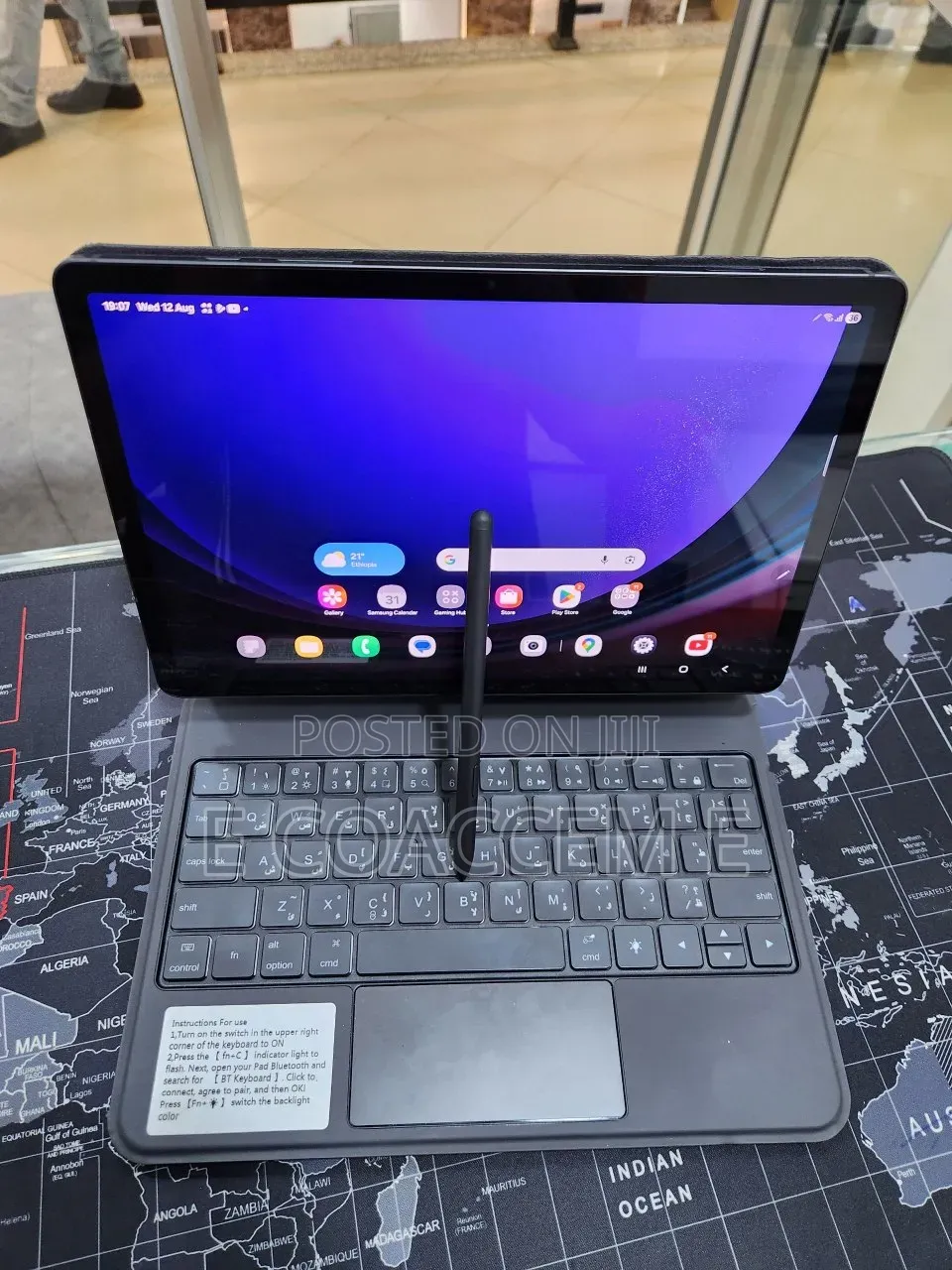 New Samsung Galaxy Tab S9 128 GB Gray