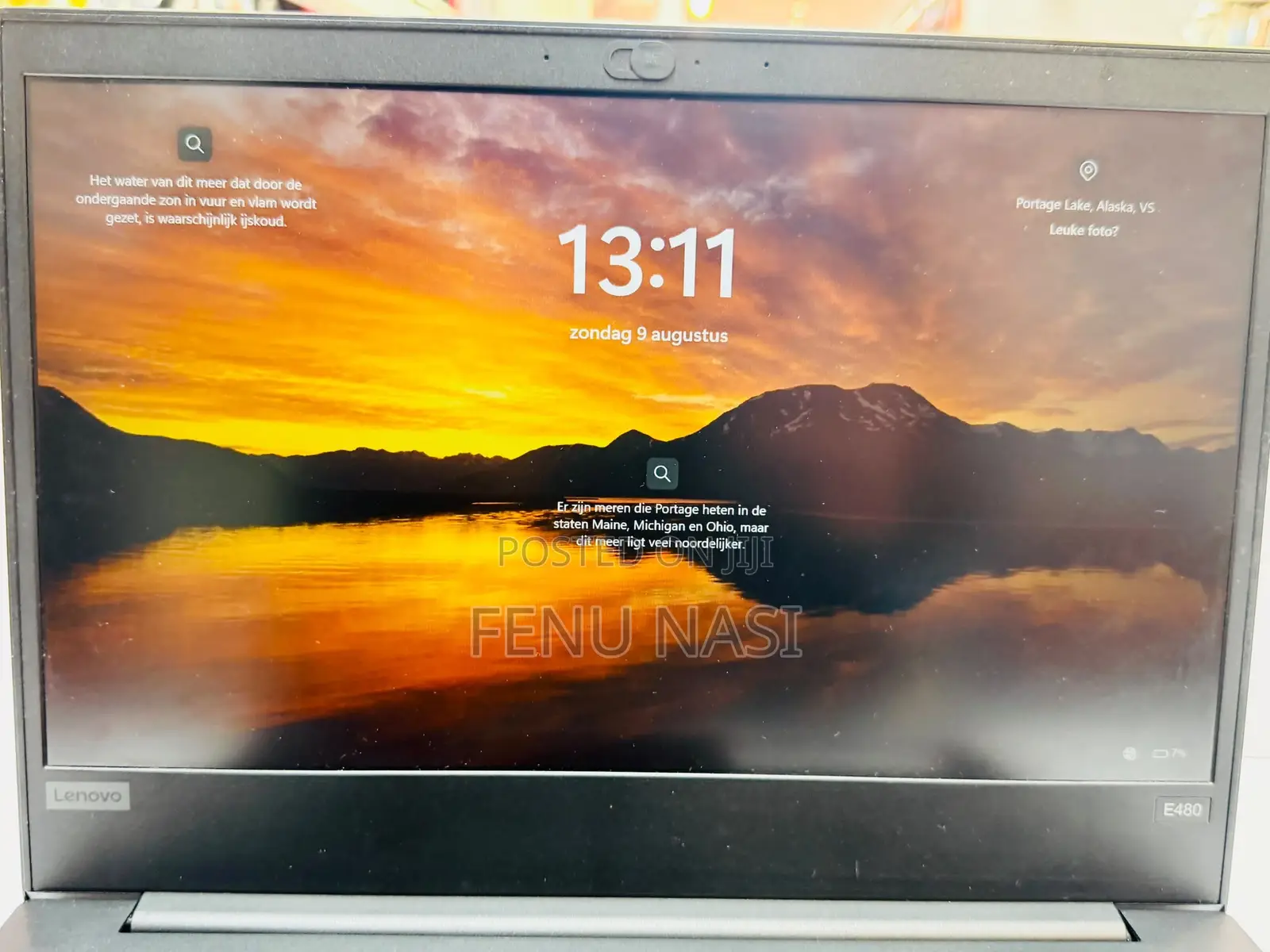 Laptop Lenovo ThinkPad E480 8GB Intel Core i5 SSD 256GB