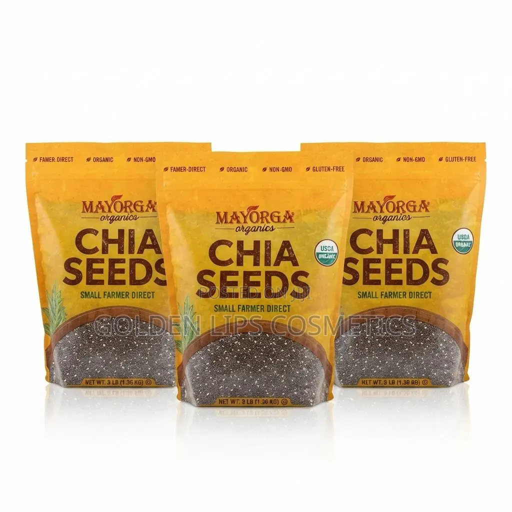 Mayorga Organic Chia Seeds USDA Organic Non GMO 1.36kg