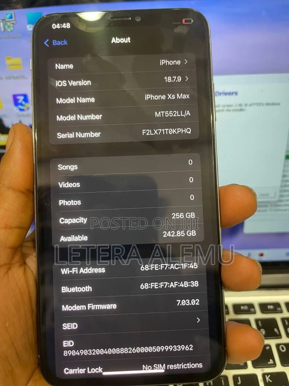 Apple iPhone XS Max 256 GB White