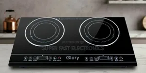 original Glory Ceramic Stove Hot Plate – 2 Burner, Touch Control