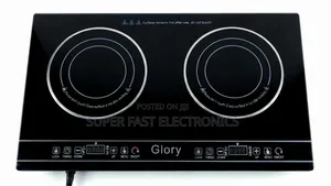 original Glory Ceramic Stove Hot Plate – 2 Burner, Touch Control