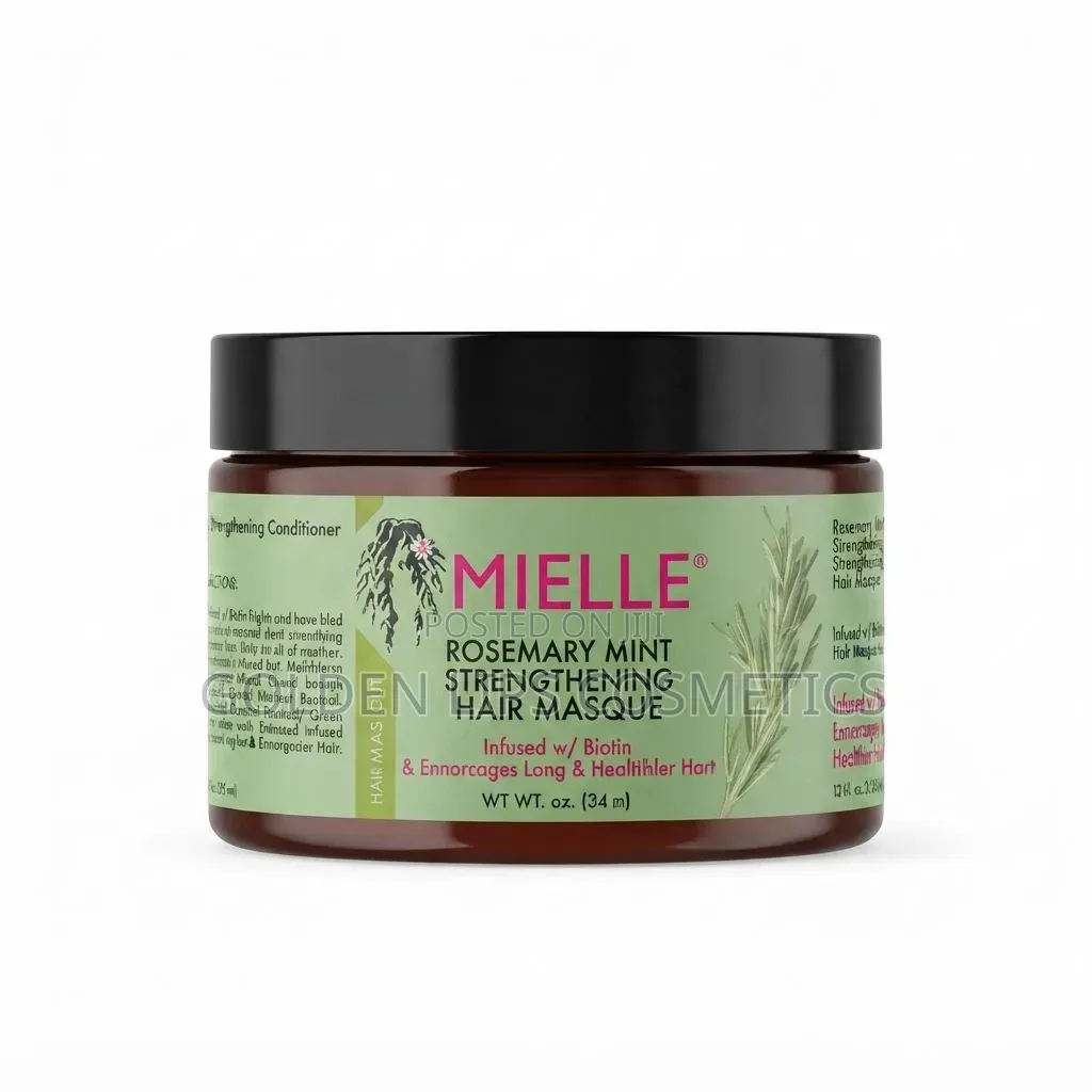 Mielle Rosemary Mint Strengthening Hair Masque Deep Conditioner