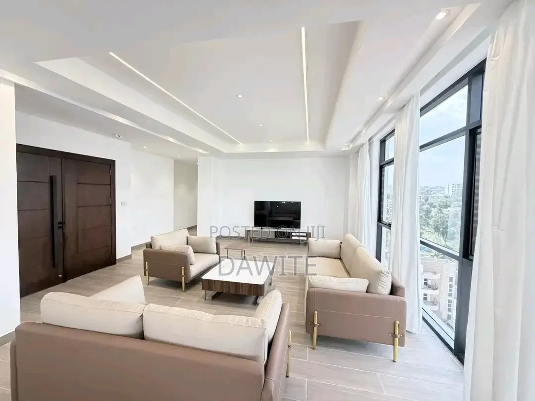 Furnished 4bdrm Apartment in Bole for sale
