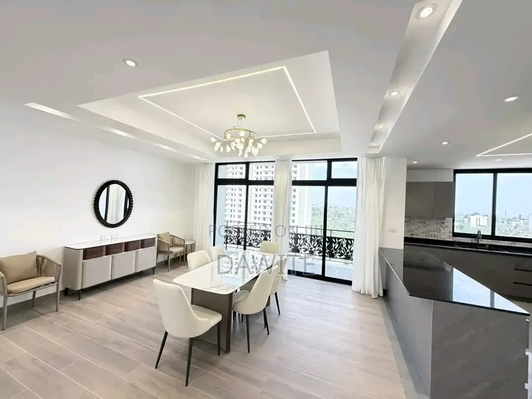 Furnished 4bdrm Apartment in Bole for sale