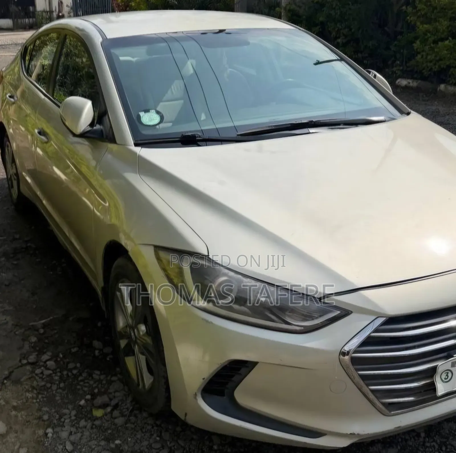 Hyundai Elantra 2017 Beige