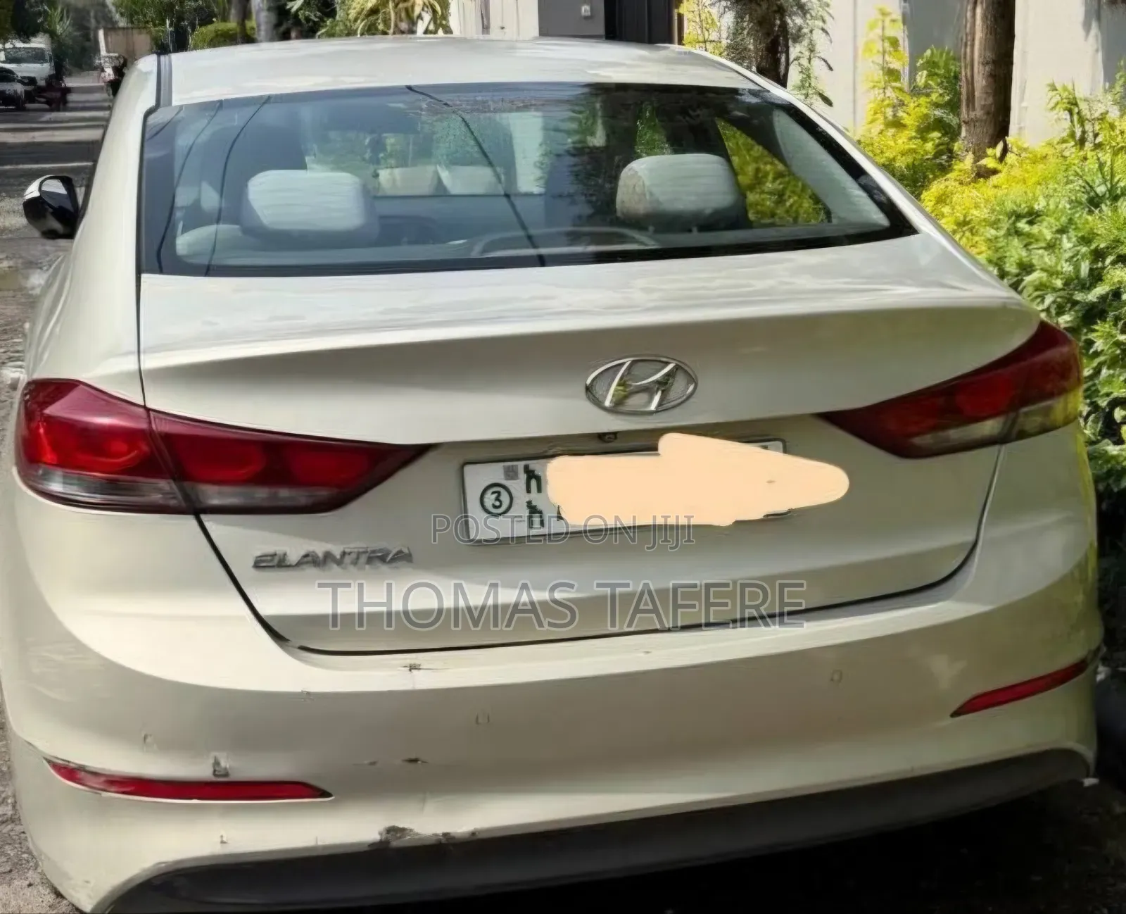 Hyundai Elantra 2017 Beige