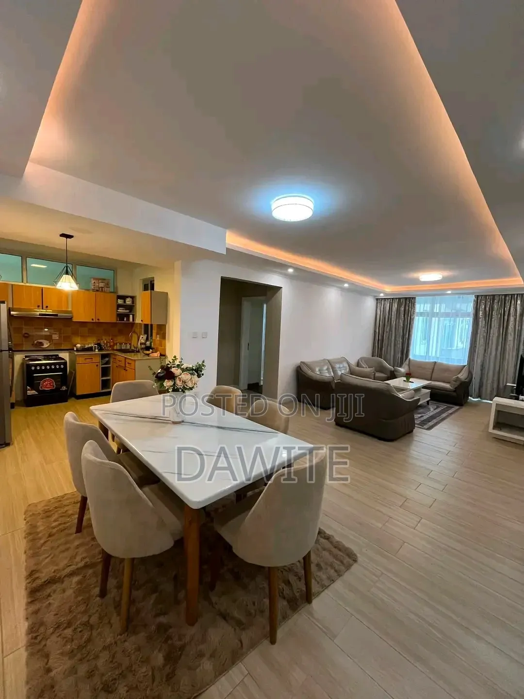 Furnished 4bdrm Apartment in Noh Earl Estate, Bole for sale