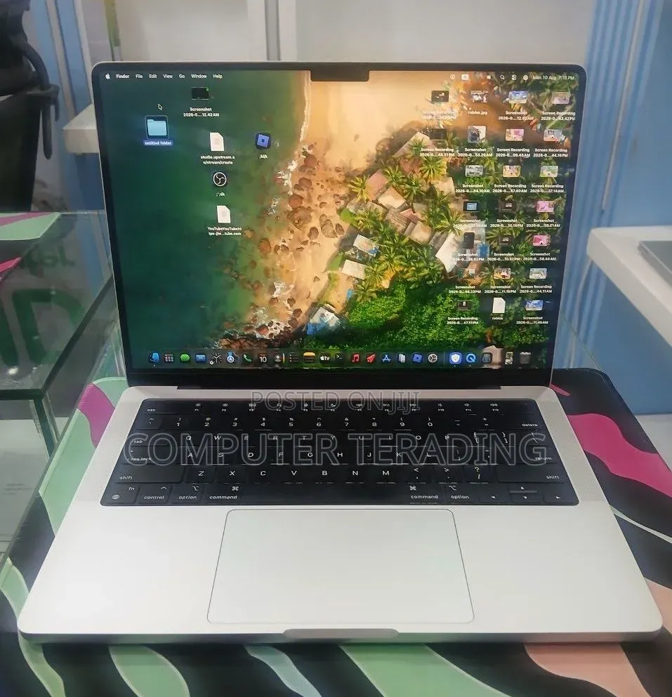 New Laptop Apple MacBook Pro 2021 M1 16GB Apple M1 SSD 512GB