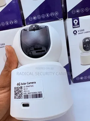4G SIM ባትሪ ካሜራ V380 Indoor Security Camera | Wireless CCTV Home