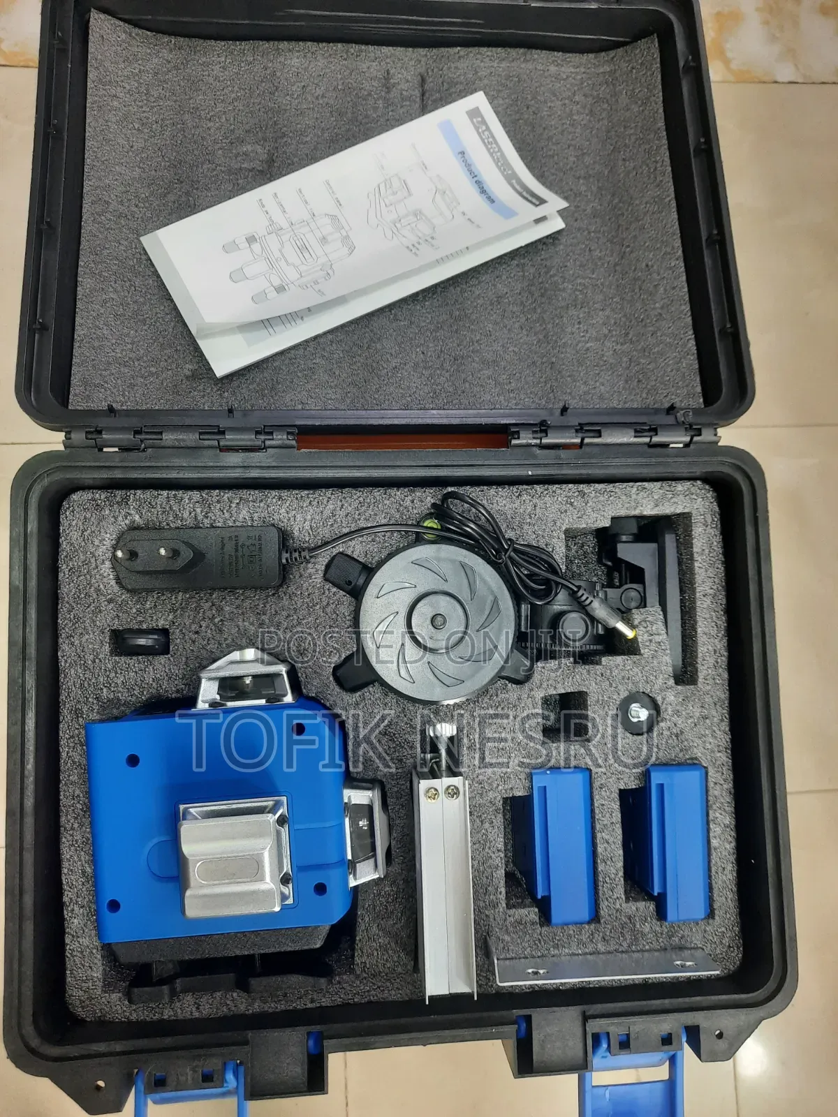 TTR Laser Lavle Instrument 360° የጨረር ውሀልክ