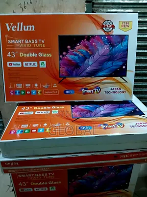 43"Inch Vellum Android 14.2026"New TV