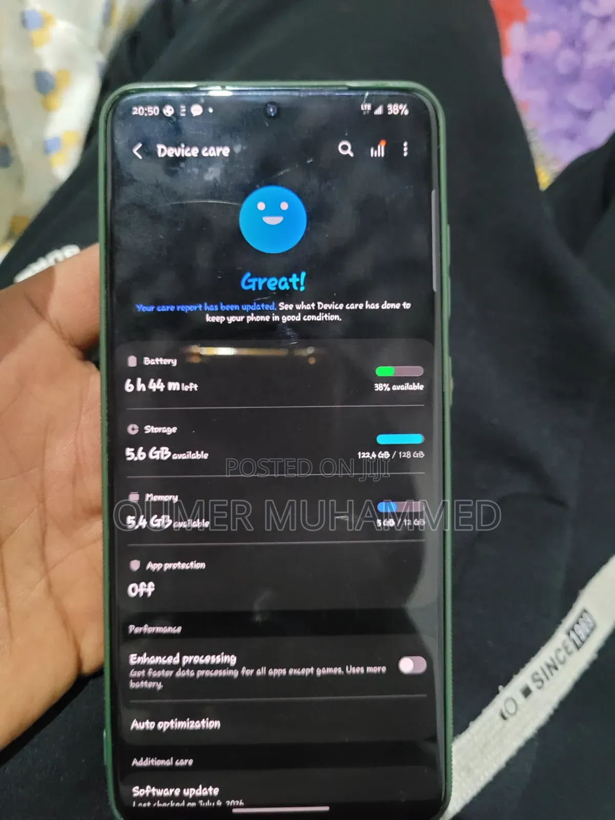 Samsung Galaxy S20 Ultra 5G 128 GB Black