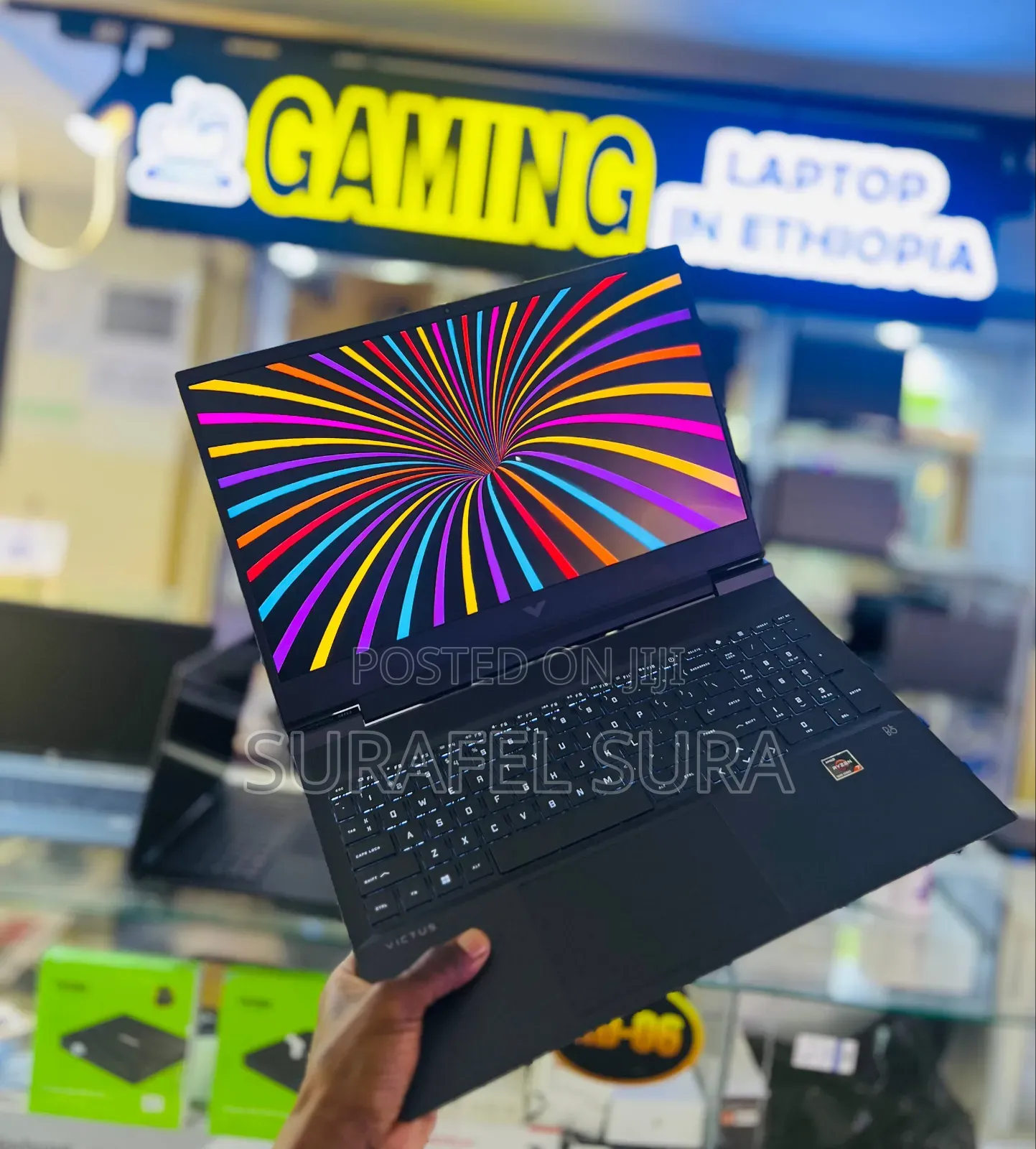 New Laptop HP Victus 16 16GB Intel Core i7 SSD 512GB