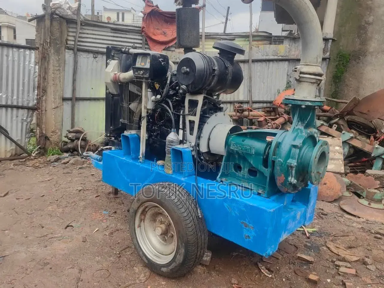 Caprari Industrial Water Pump ለወርቅ ስራና ለትላልቅ እርሻ ስራ ሚሆን