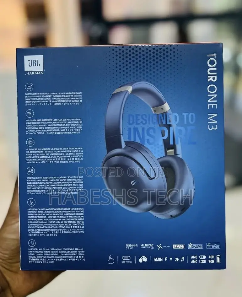 JBL Tour One M3 Premium Headphones Experience Powerful Sound