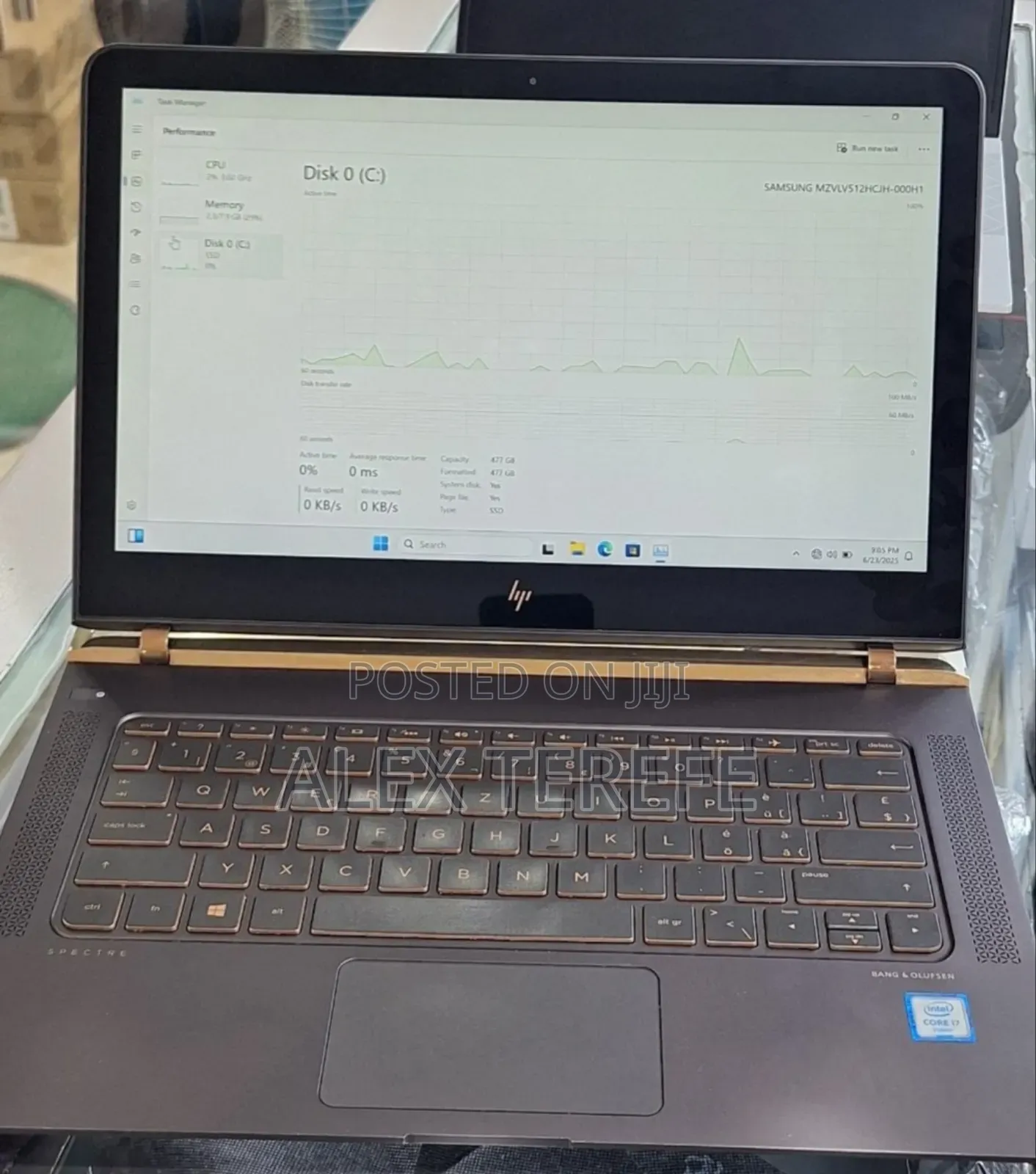 New Laptop HP Spectre 14 8GB Intel Core i7 SSD 256GB
