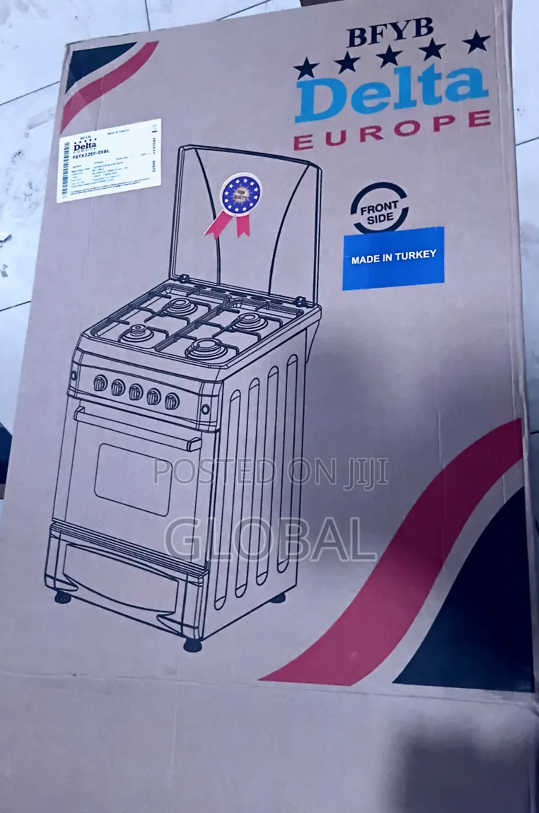 Delta Stainless Steel Standing Oven