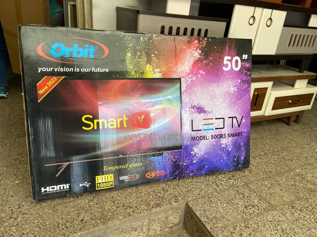 ኦርቢት 50"ኢንች Smart TV