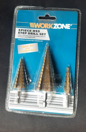 Stepe Drill Bite 3 Piece