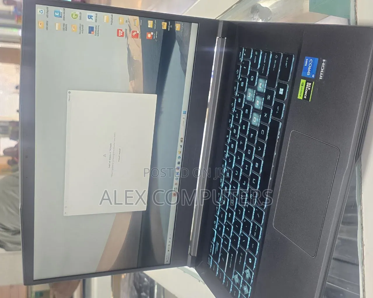 New Laptop MSI GF75 Thin 16GB Intel Core i5 SSD 1T