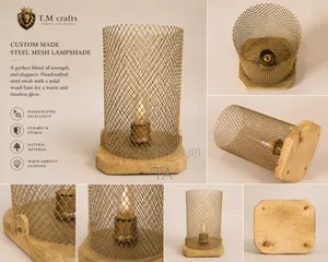 Custom Steel Mesh Lampshade