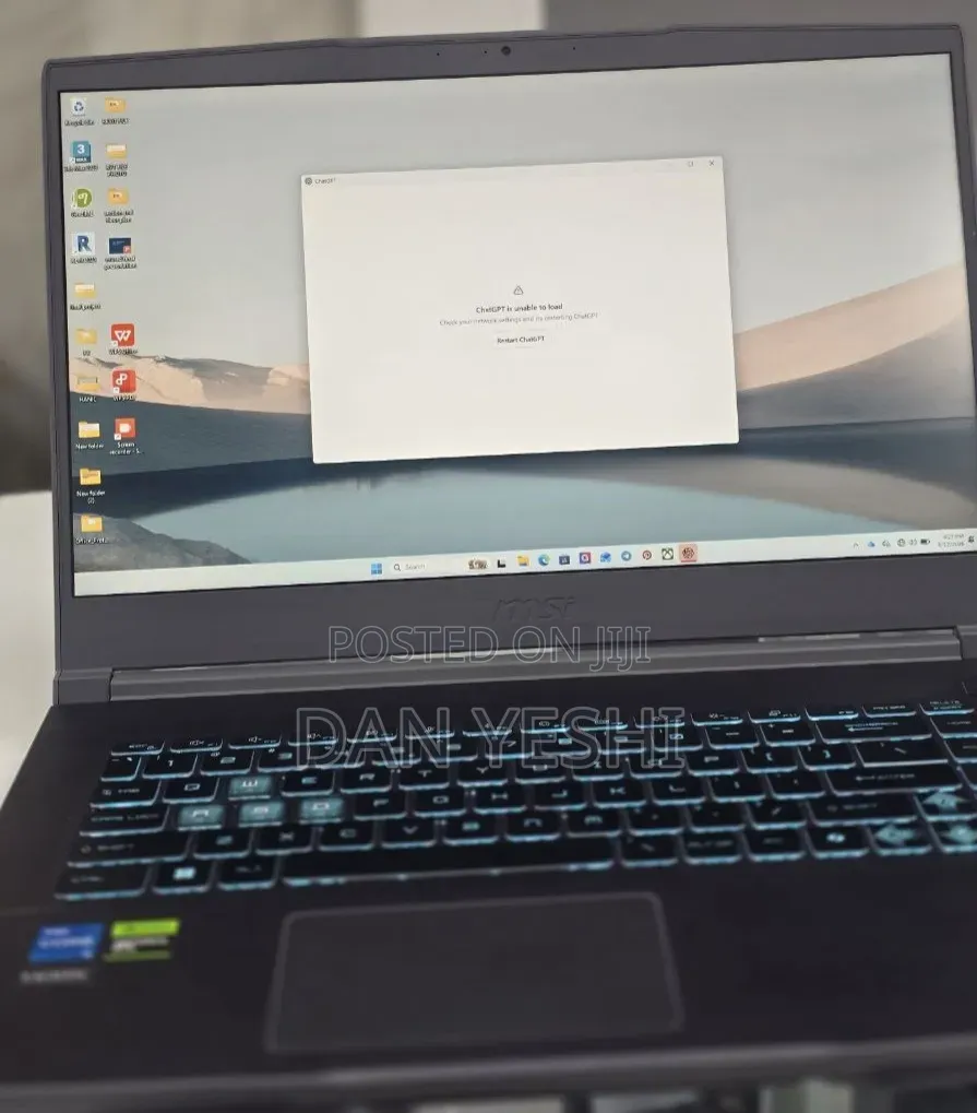 New Laptop MSI 16GB Intel Core i5 SSD 1T