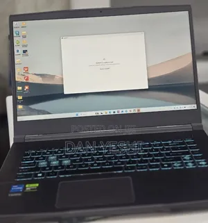 New Laptop MSI 16GB Intel Core i5 SSD 1T