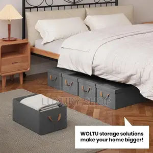 Dust Proof Foldable Storage Box With Lid