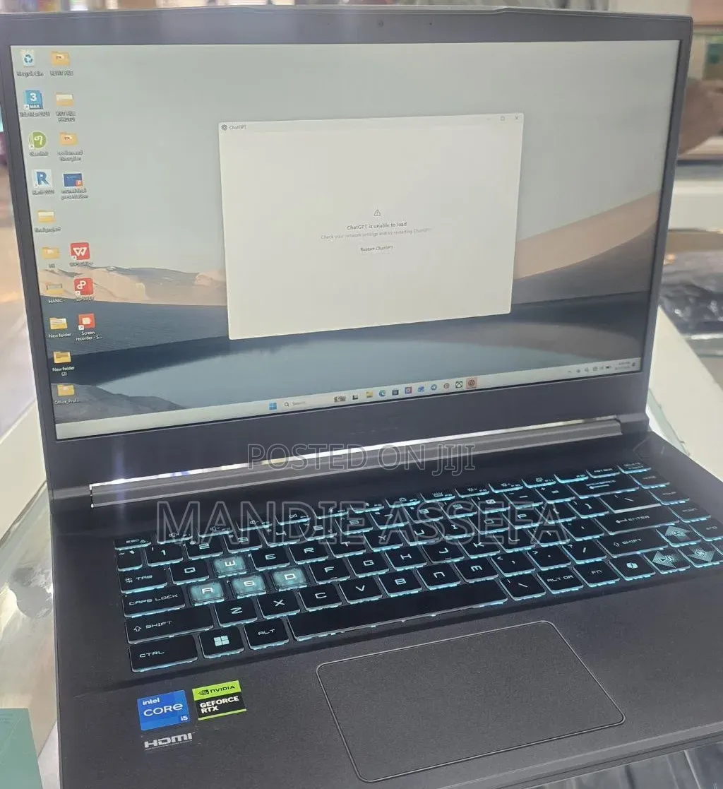 New Laptop MSI GF75 Thin 16GB Intel Core i5 SSD 1T