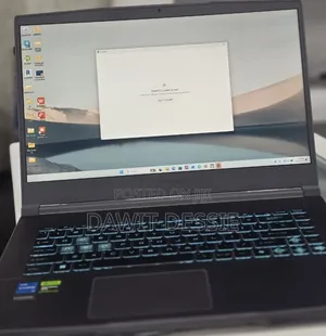 New Laptop MSI 16GB Intel Core i5 SSD 1T