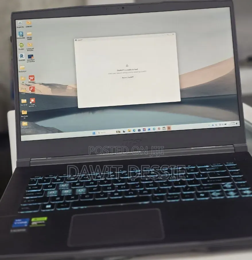 New Laptop MSI 16GB Intel Core i5 SSD 1T