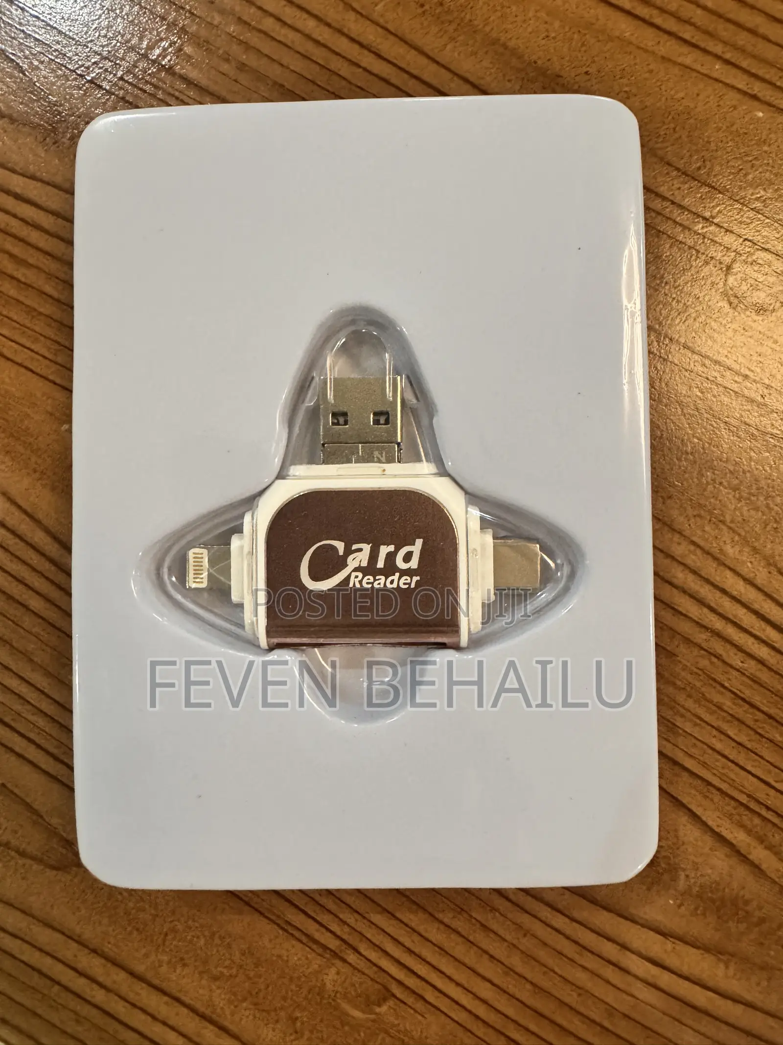 Multi-Use 4 in 1 OTG Card Reader Interfaces