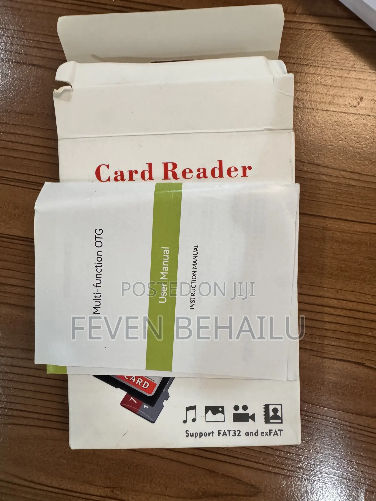 Multi-Use 4 in 1 OTG Card Reader Interfaces