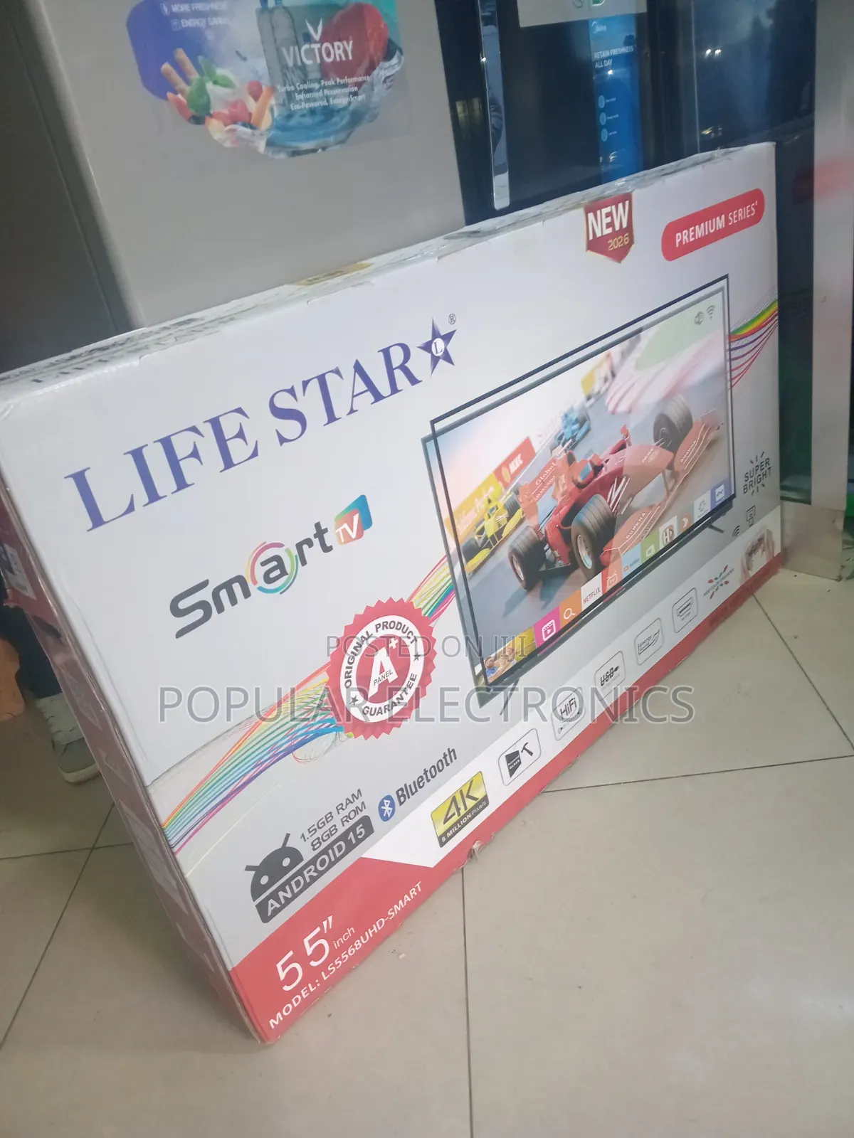 Life Star TV 55inchi Smart Android TV New 20 26 Model