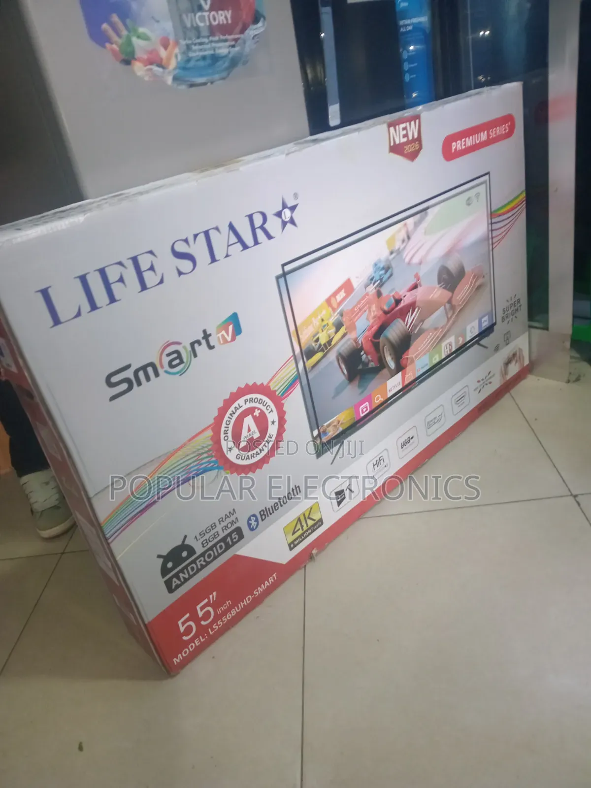 Life Star TV 55inchi Smart Android TV New 20 26 Model