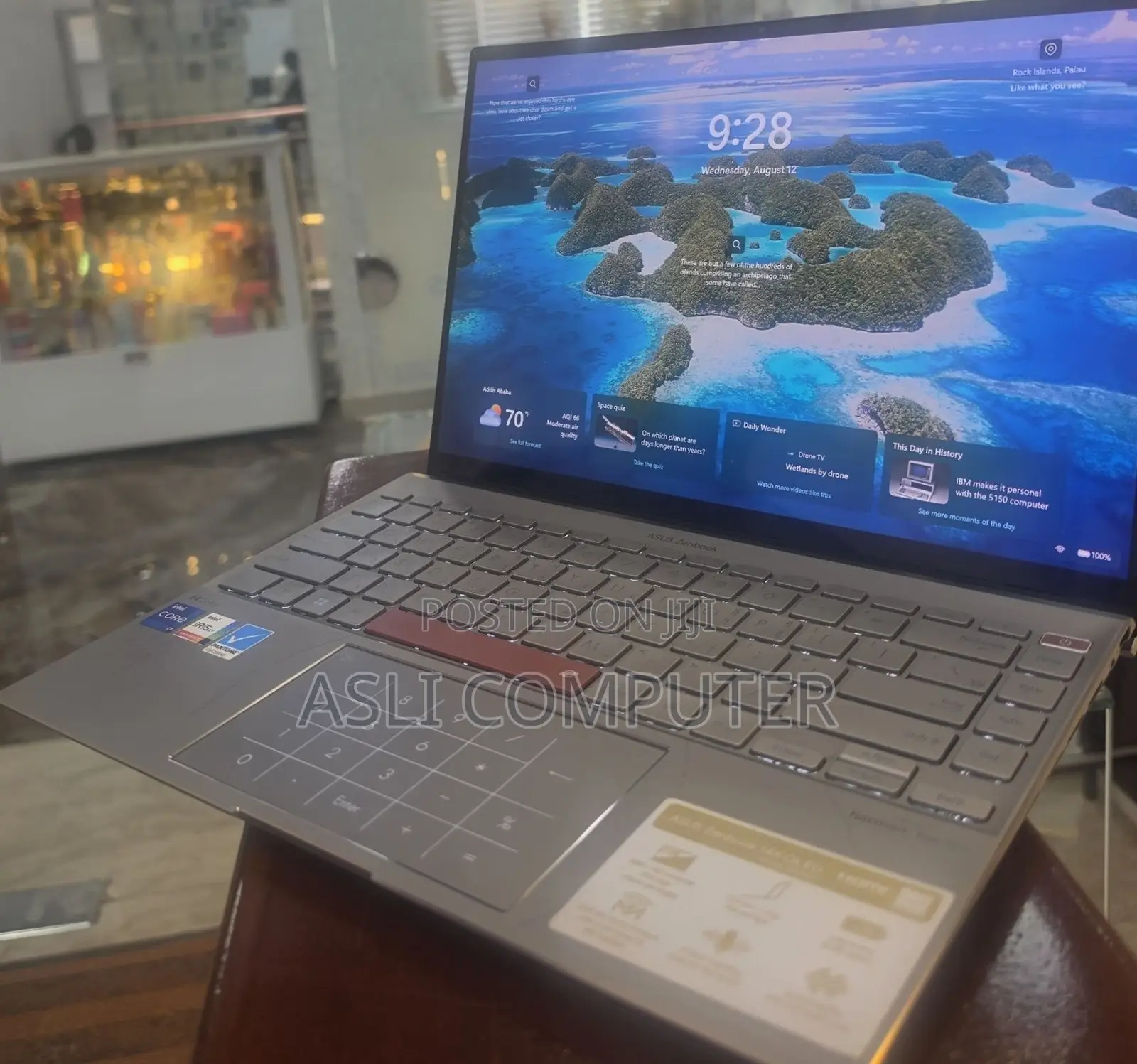 New Laptop Asus Zenbook 14 16GB Intel Core i7 SSD 512GB